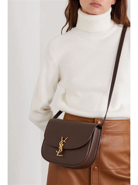 ysl kaia brown|KAIA small satchel in smooth leather .